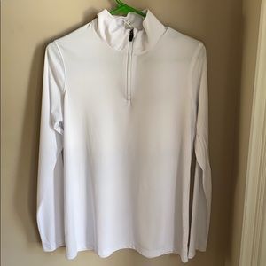 Alo Yoga half zip top . Size L